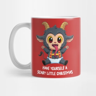 Cheeky Krampus Holiday Greetings Mug